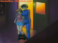 Связанная учительница без своего желания участвует в групповухе