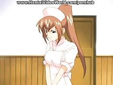 Парень на кровати занимался любовью с двумя хентай девушками