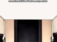 Хентай госпожа привязала возбуждённого парня к кровати и оттрахала