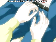 Девушка поймала парня и вытащив из брюк член сделала ему минет