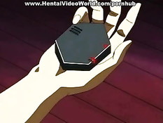 На красноволосую малышку надели ошейник и ласкали язычками