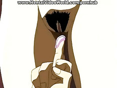 На красноволосую малышку надели ошейник и ласкали язычками