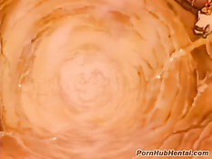 Девочка в короткой юбке прижала парня к дереву и стала целовать