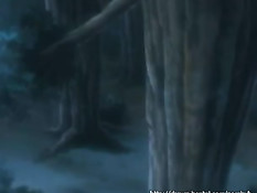 Наруто Удзумаки с товарищем оттрахали девчонку в киску и анус