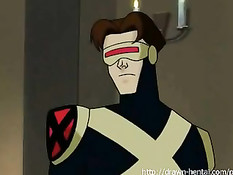 Люди Икс после работы супергероев расслабляются при помощи секса