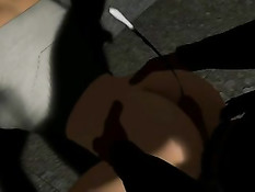 Цыпочка с большими сиськами сосёт член и трахается с полицейским