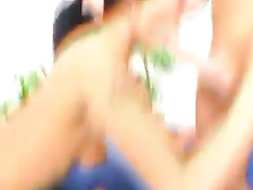 На порно кастинге монгольскую девушку оттрахали два белых мужика