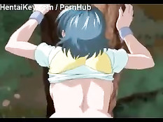 Парень возбудился при виде сисек и накинулся на девку в раздевалке