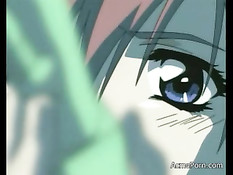 Хентай малышка вечером берёт вибратор и мастурбирует свою киску