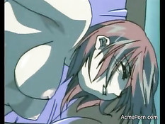 Хентай малышка вечером берёт вибратор и мастурбирует свою киску