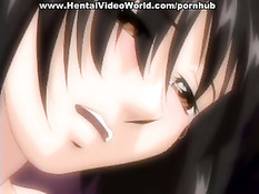 Парень поймал аниме девушку на лестничной клетке и отодрал в анус