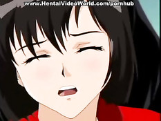 Парень поймал аниме девушку на лестничной клетке и отодрал в анус