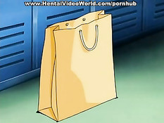 Ребята в масках на лице связали девушку и ласкали большой клитор