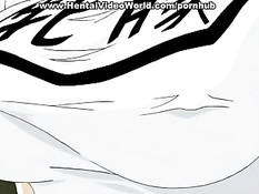 Ребята в масках на лице связали девушку и ласкали большой клитор