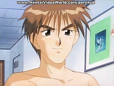 Парень обучает искусству секса сопротивляющуюся этому учительницу