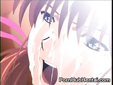 Похотливый дядя оттрахал в задницу аниме малышку в короткой юбке