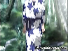 Похотливый дядя оттрахал в задницу аниме малышку в короткой юбке