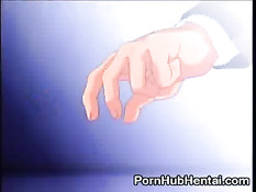 Похотливый дядя оттрахал в задницу аниме малышку в короткой юбке