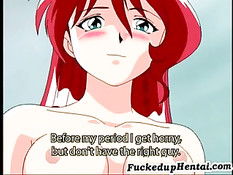 Аниме лесбиянка помогает подруге вытащить из киски секс игрушку