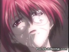 Милая хентай пара получает удовольствие от позы шестьдесят девять