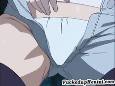 Связанная красавица стонет от приятных ласк больших сисек и киски