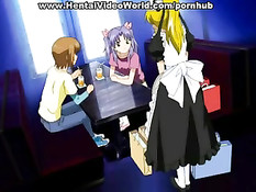 Бойфренд через одежду ласкает грудь и киску своей молодой подруги