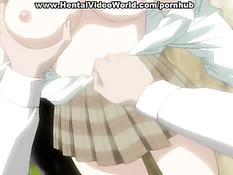 Молодой человек прислонил девушку к дереву и выебал во все дыры