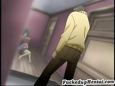 Красивый дружок приковал девчонку цепями и сняв колготки отодрал