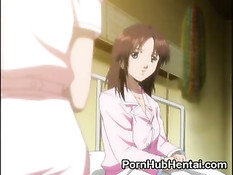 Парень в очках берёт вибратор и вставляет девушке во все её дырки