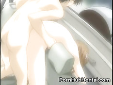 Клиент поставил аниме путану раком и после секса залил её спермой