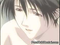 Клиент поставил аниме путану раком и после секса залил её спермой