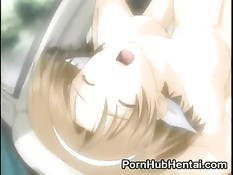 Клиент поставил аниме путану раком и после секса залил её спермой