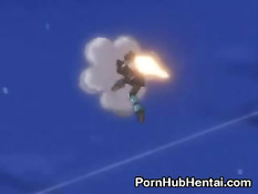 Парень ласкал огромную грудь и девственную киску аниме девчонки