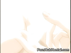 Аниме малышка раздевается и отдаётся парню на сиденье автомобиля