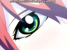 Очкарик привязал аниме малышку в лесу и оттрахал её после минета