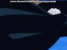 Очкарик привязал аниме малышку в лесу и оттрахал её после минета