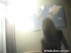 Мужик трахнул любимую жену в лифчике и кончил ей в рот на язычок