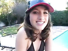 Teagan Presley возбуждается от кунилингуса и садится на член сверху