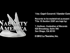 Горячая брюнетка Capri Cavalli занимается сексом с молодым парнем