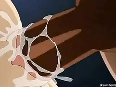 Обнажённая Loise Griffin получает по большому члену в рот и в киску