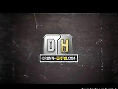 Сумасшедший робот вставил в аниме девушку сразу два рабочих члена