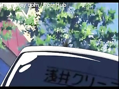 Молодой человек в автомобиле оттрахал малышку вибратором и хуем