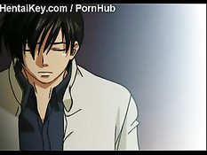 Она пришла в гости к парню и сделав минет подрочила член сиськами