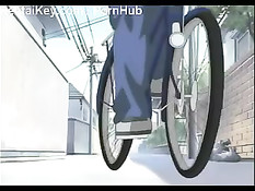 Девчонка в короткой юбке села верхом на напряжённый член приятеля