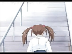 Девчонка в короткой юбке села верхом на напряжённый член приятеля