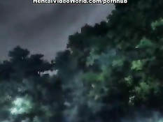 Милая хентай девчонка с красными волосами трахнулась с бойфрендом