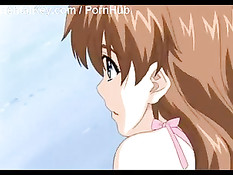 После бокала вина малышка обнажила свою большую грудь и отсосала