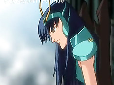 Два воина как следует оттрахали аниме девчушку во все её отверстия