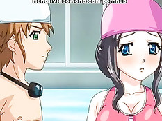 Возбудился в бассейне при виде красивой девки и оттрахал её в душе