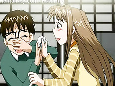 Дала парню свои трусики вместо носового платка и предложила секс